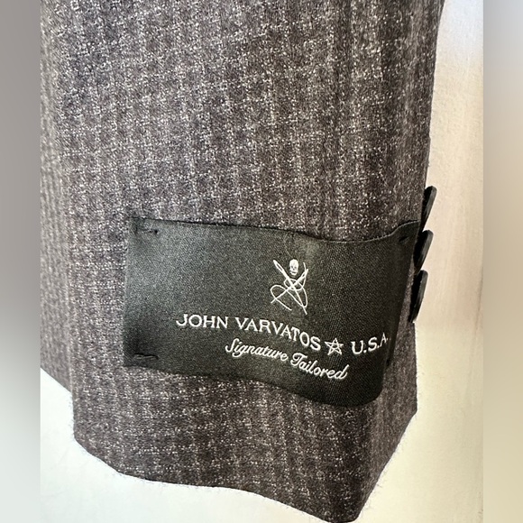 John Varvatos USA grey blazer 40R - Picture 2 of 8